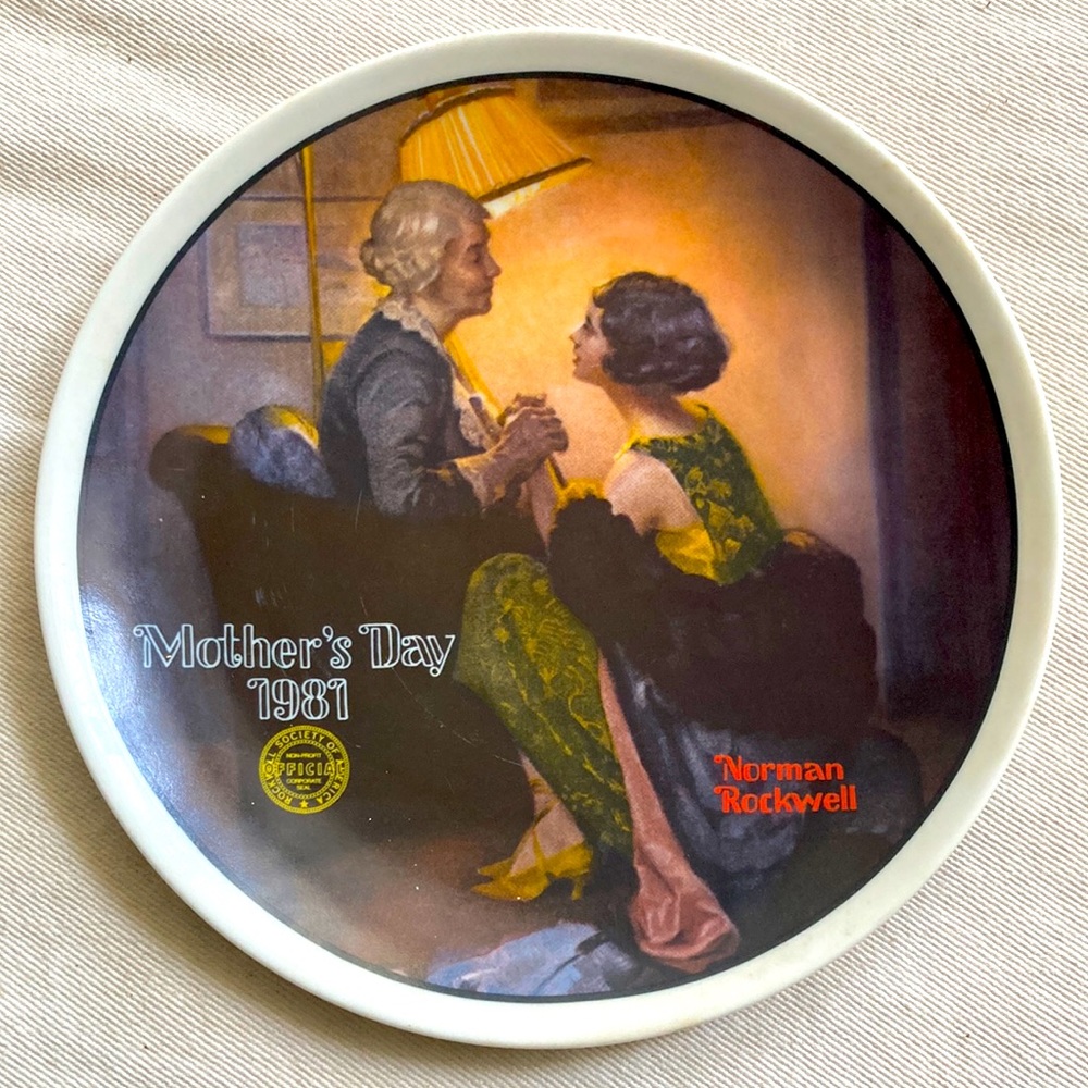 Limited Edition Norman Rockwell “After the Party” Knowles authenticated plate